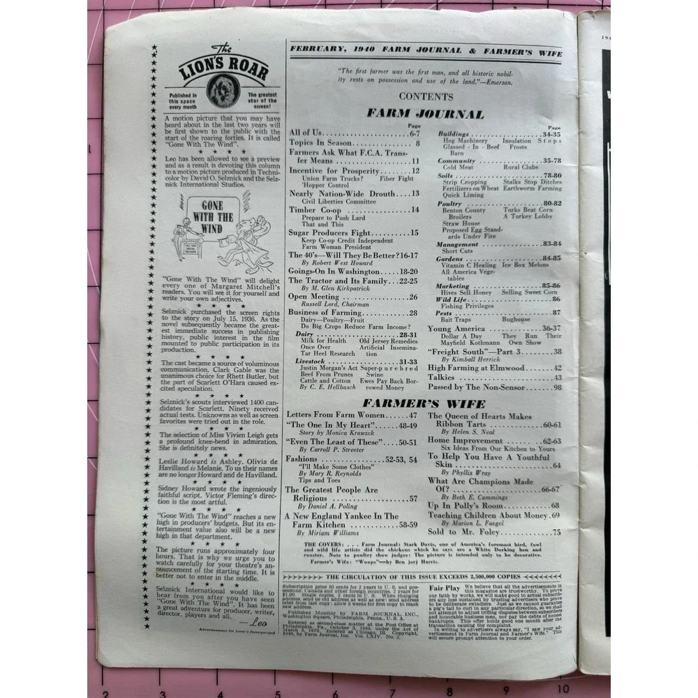 Farm Journal and Farmer's Wife Magazine February 1940‎